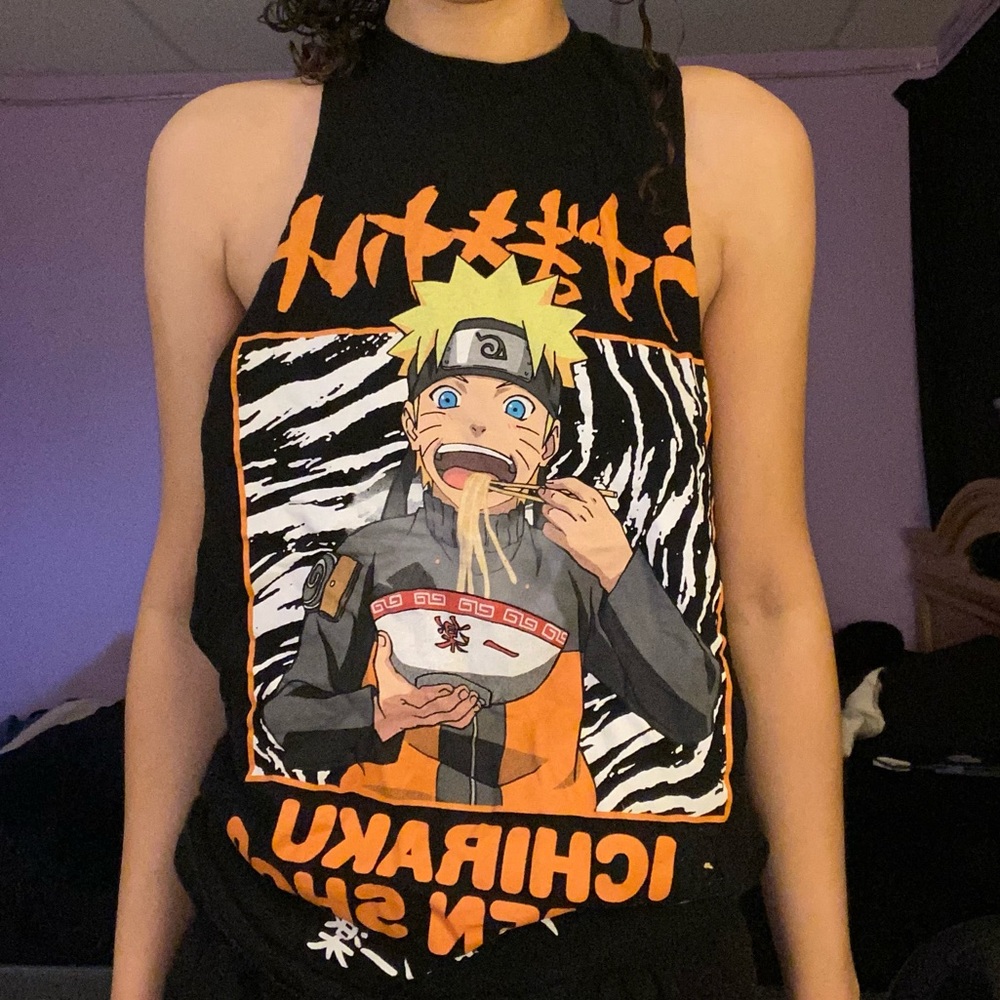 Unisex Naruto muscle tee